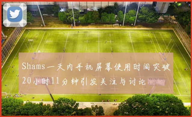 Shams一天内手机屏幕使用时间突破20小时11分钟引发关注与讨论